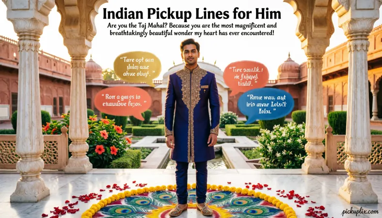 Indian Pickup Lines for Him