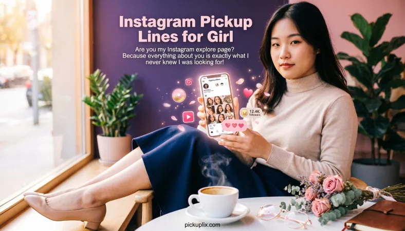 Instagram Pickup Lines for Girl