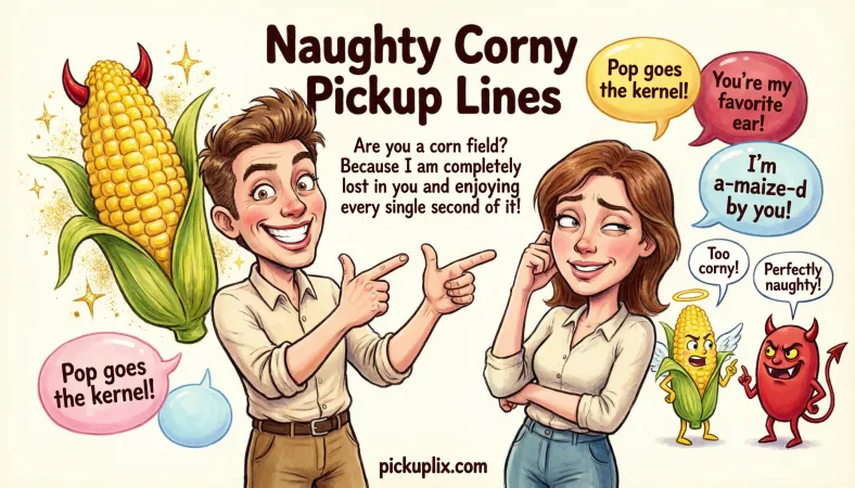 Naughty Corny Pickup Lines
