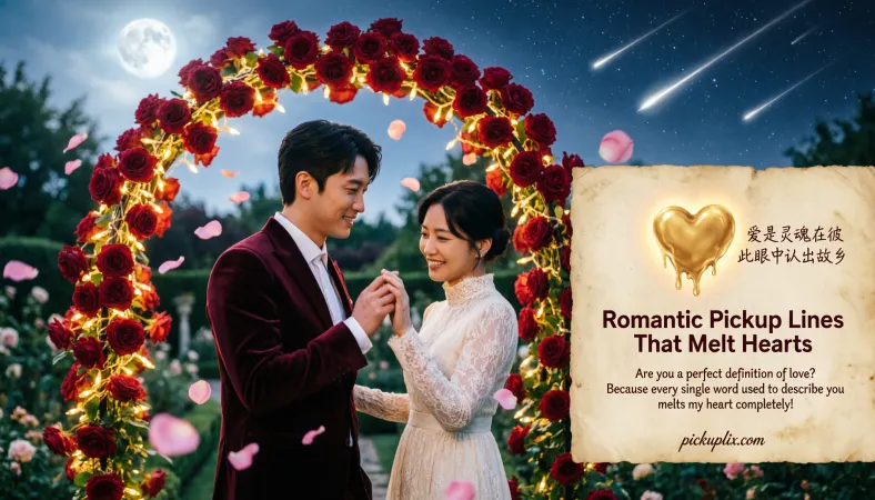 Romantic Pickup Lines That Melt Hearts