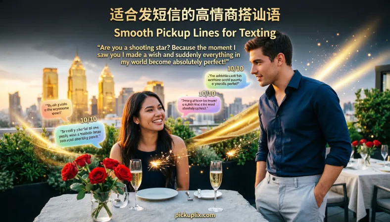Smooth Pickup Lines for Texting