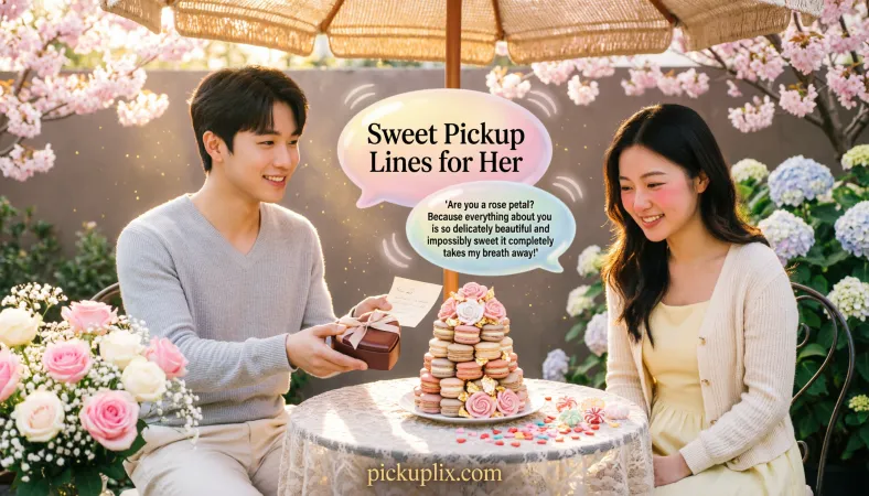 Sweet Pickup Lines for Her