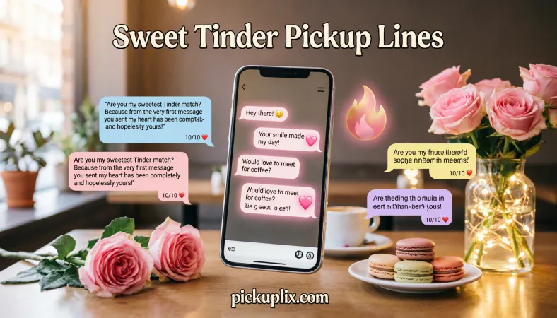 Sweet Tinder Pickup Lines