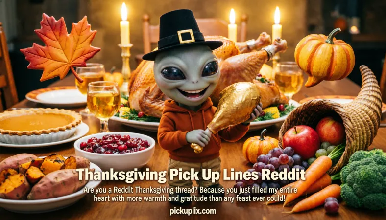 Thanksgiving Pick Up Lines Reddit