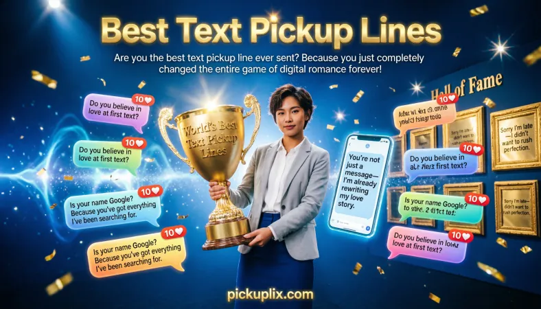 Best Text Pickup Lines