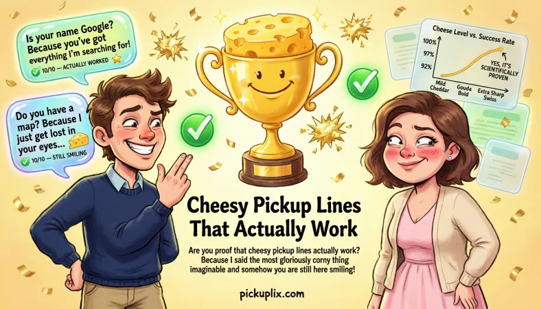 Cheesy Pickup Lines That Actually Work