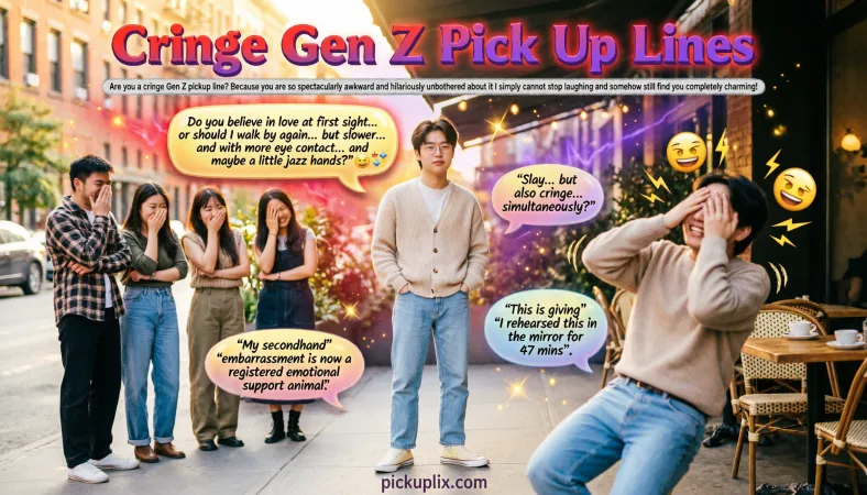 Cringe Gen Z Pick Up Lines
