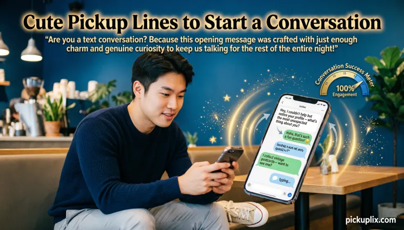 Cute Pickup Lines to Start a Conversation