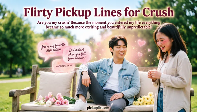 Flirty Pickup Lines for Crush
