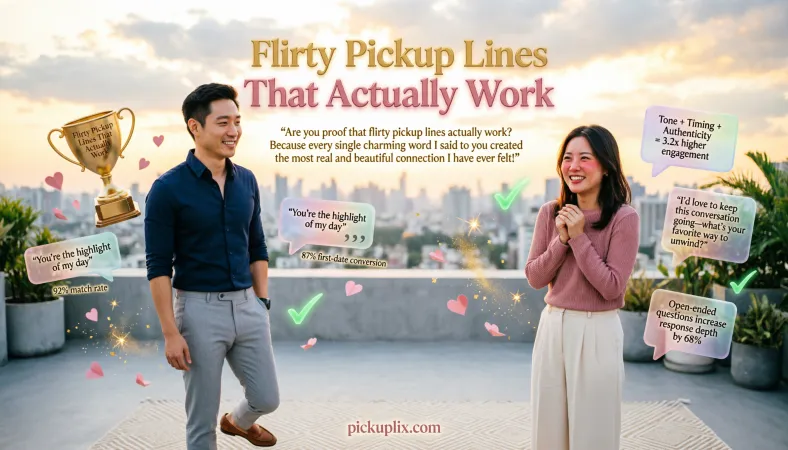 Flirty Pickup Lines That Actually Work