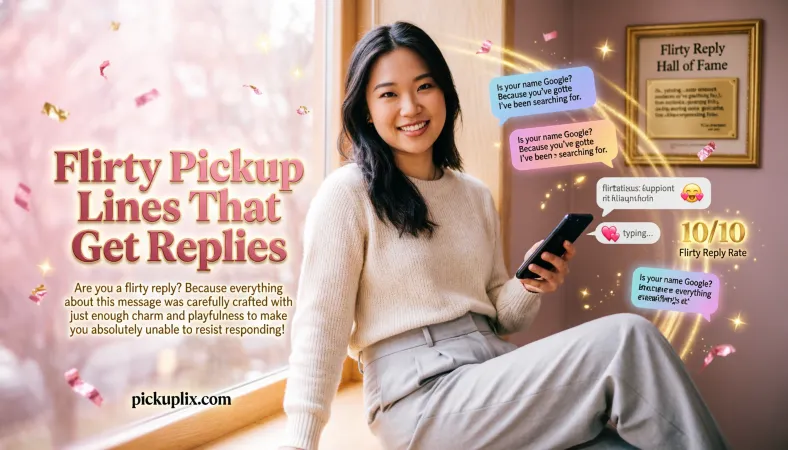Flirty Pickup Lines That Get Replies