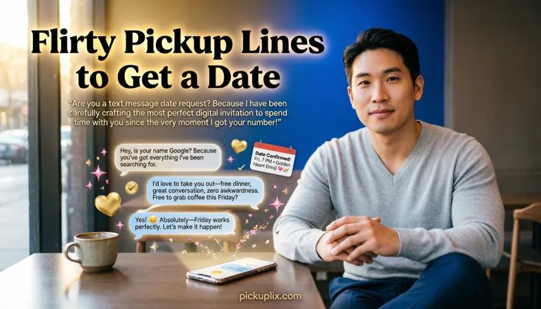 Flirty Pickup Lines to Get a Date