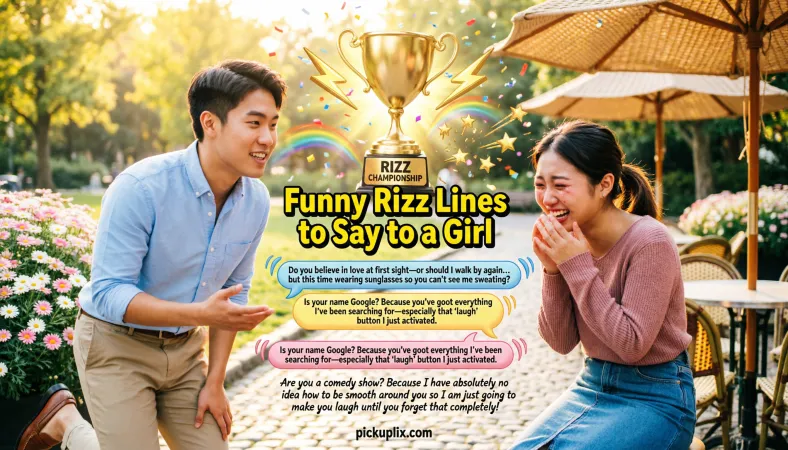 Funny Rizz Lines to Say to a Girl