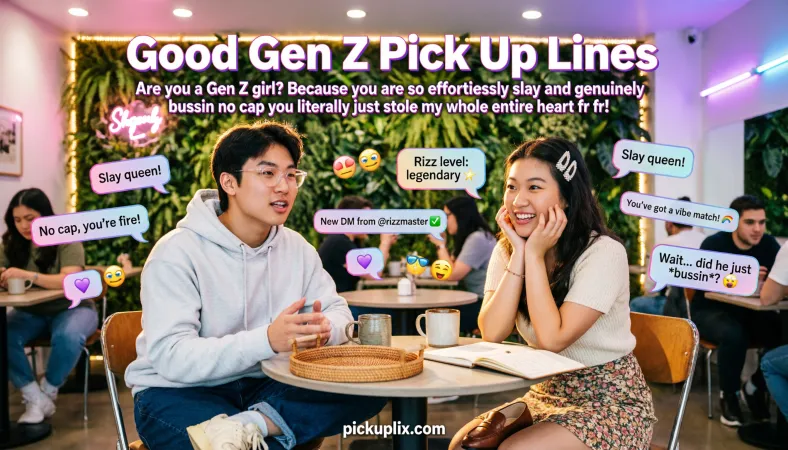 Good Gen Z Pick Up Lines