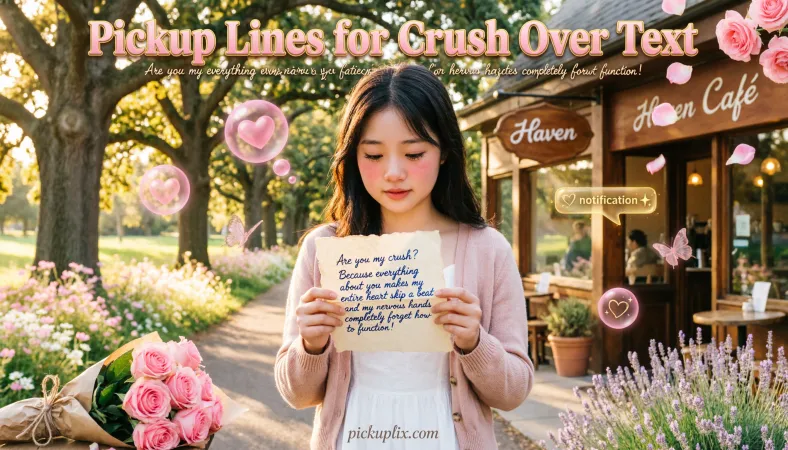 Pickup Lines for Crush Over Text