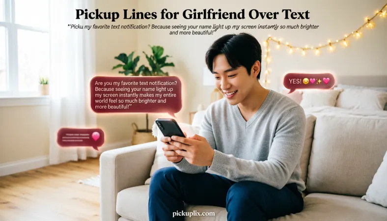 Pickup Lines for Girlfriend Over Text