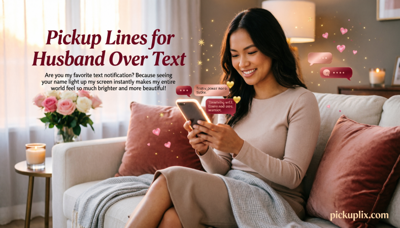 Pickup Lines for Husband Over Text