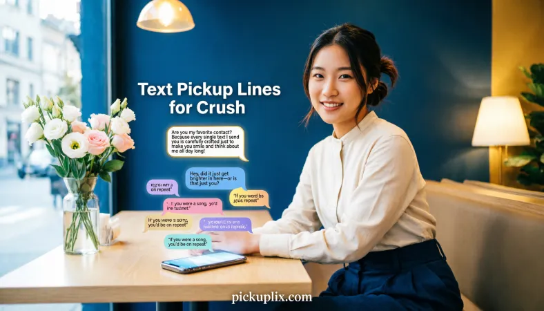 Text Pickup Lines for Crush