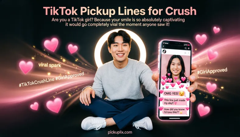 TikTok Pickup Lines for Crush