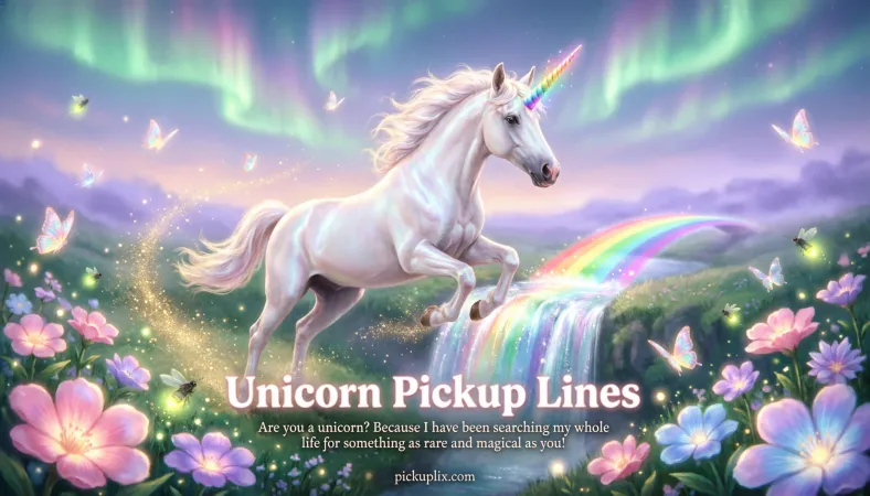 Unicorn pickup lines