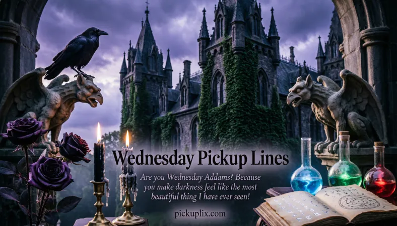 Wednesday Pickup Lines