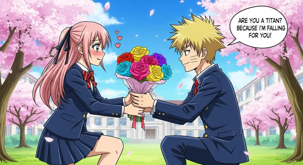 Anime Pickup Lines