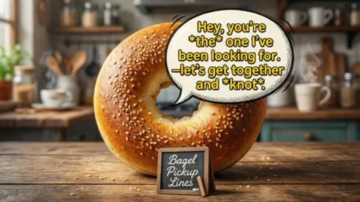 Bagel Pickup Lines