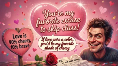 Cheesy Valentine Pick Up Lines