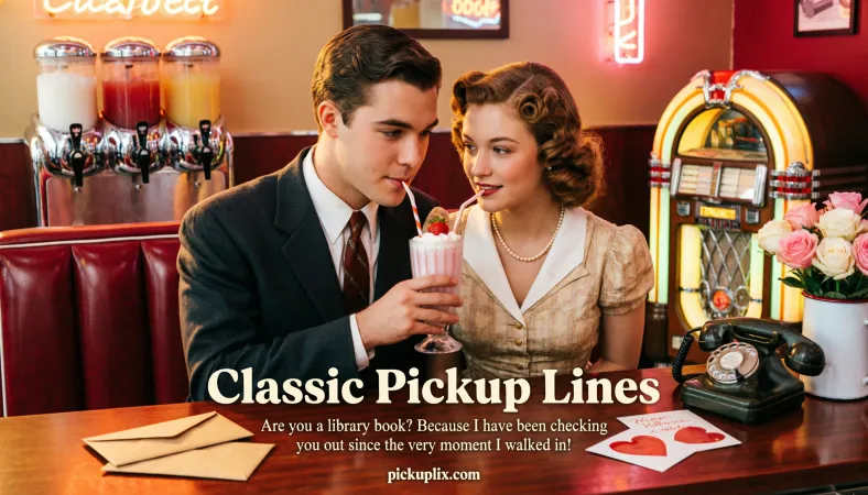 classic pickup lines familiarly