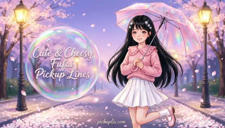 Cute & Cheesy Fufai Pickup Lines