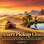 Desert Pickup Lines