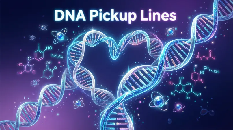 DNA Pickup Lines