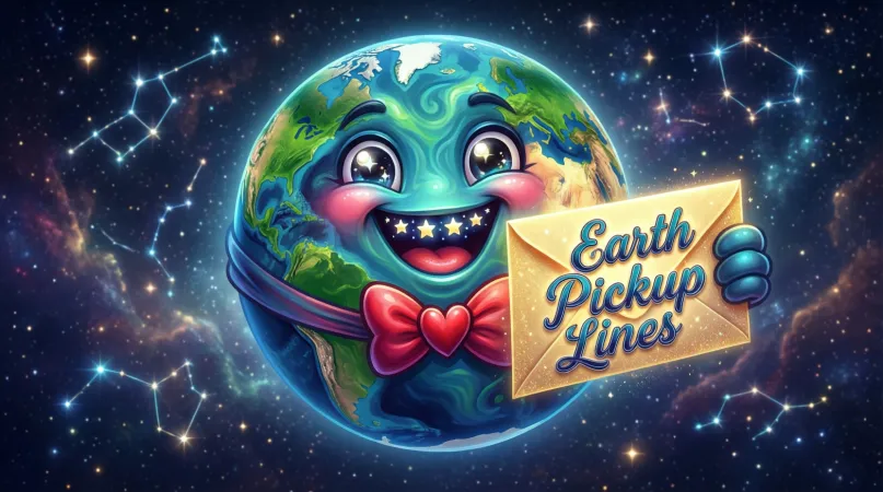 Earth Pickup Lines