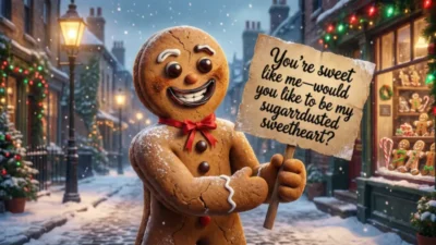 Gingerbread Pickup Lines