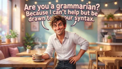 Grammar Pickup Lines