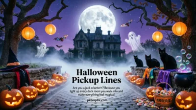 halloween pickup lines