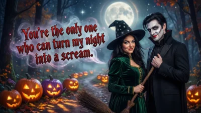 halloween pickup lines