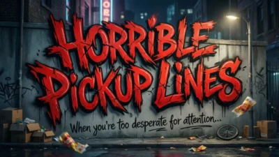 Horrible Pickup Lines