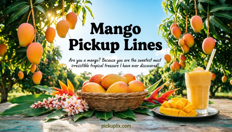 Mango Pickup Lines