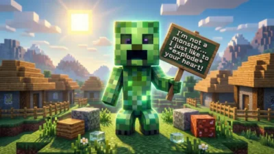 minecraft pickup lines