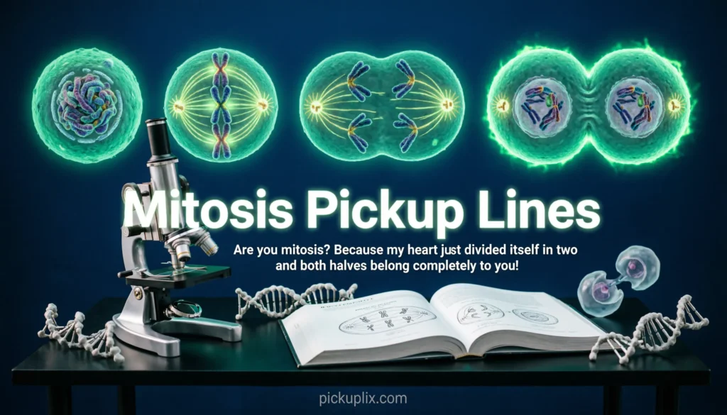 Mitosis Pickup Lines