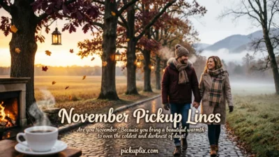 November Pickup Lines