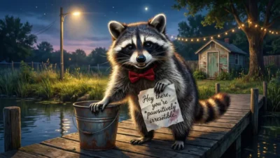 Raccoon Pickup Lines
