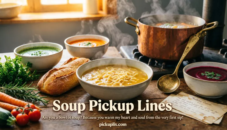Soup Pickup Lines