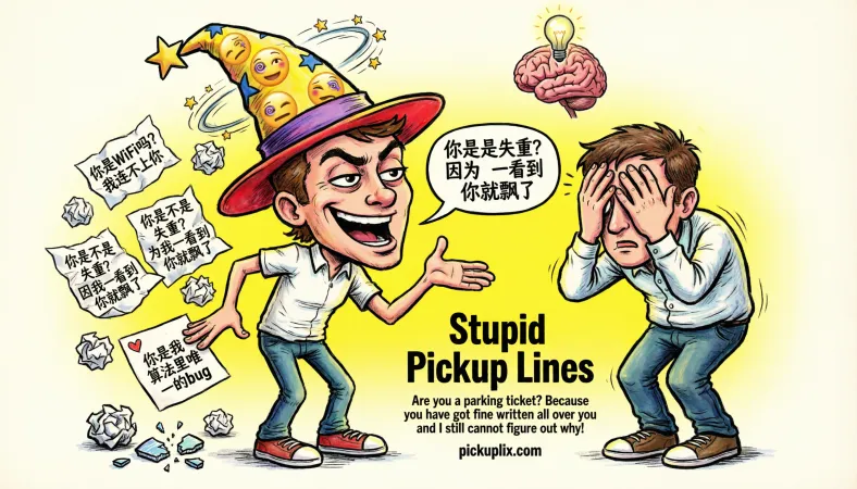 stupid pickup lines