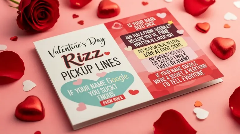 Valentine's Day Rizz Pickup Lines
