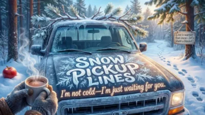 Snow Pickup Lines