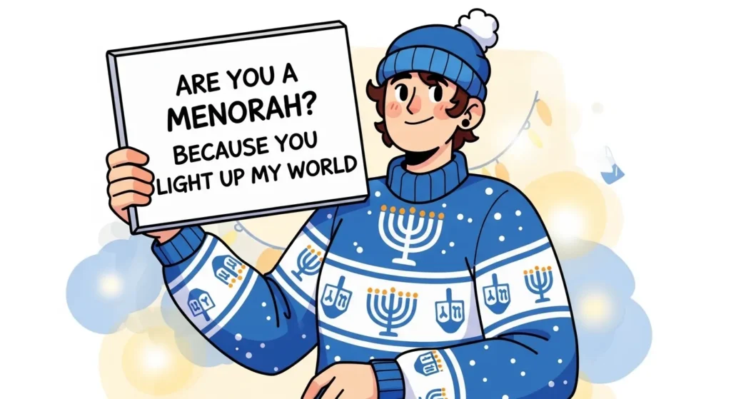 Hanukkah Pickup Lines