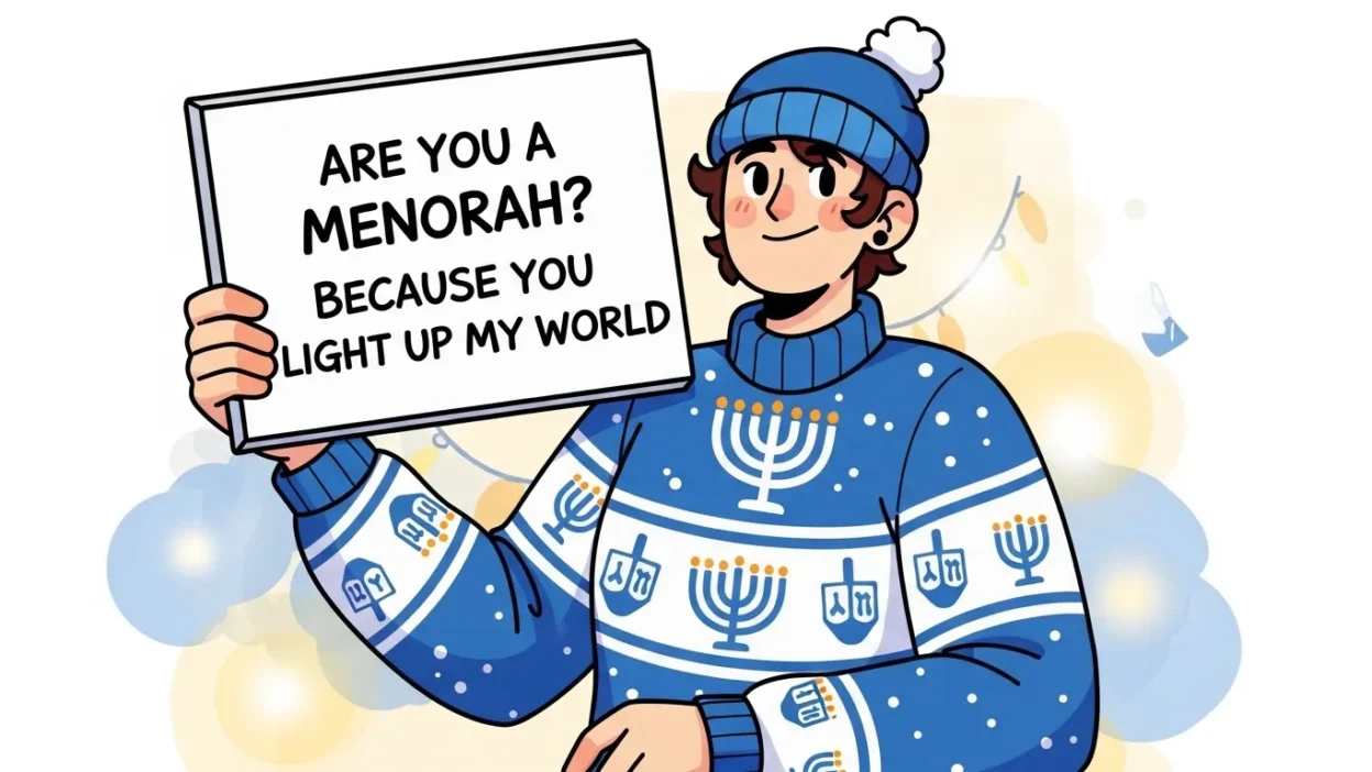 Hanukkah Pickup Lines