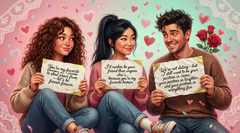 Valentine Pick Up Lines for Friends